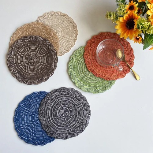 Woven table place mats - woven,