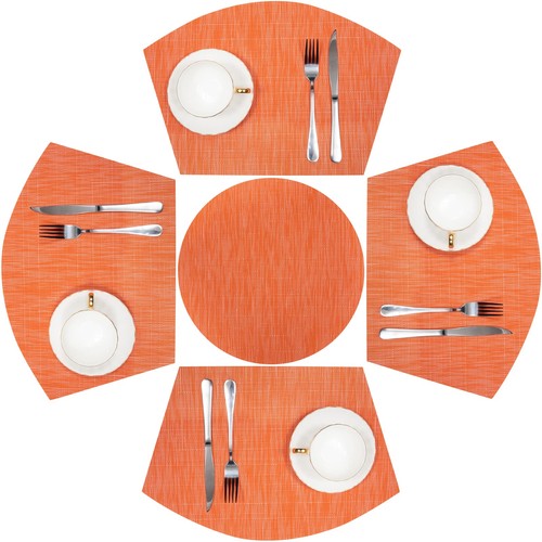 Shacos round table placemats - round,