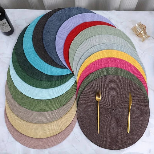 Woven table place - mats, large