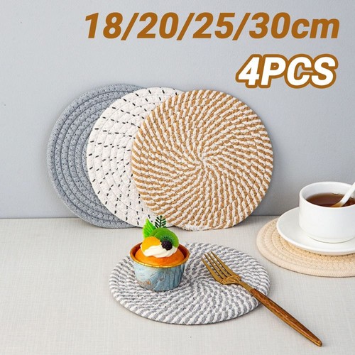 4pcs large table placemats - table,