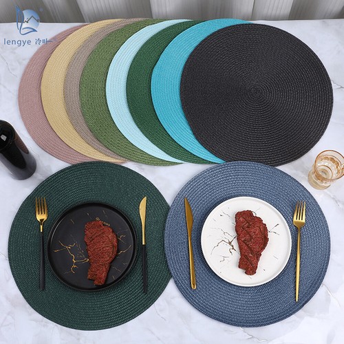 Woven table place mats - woven,