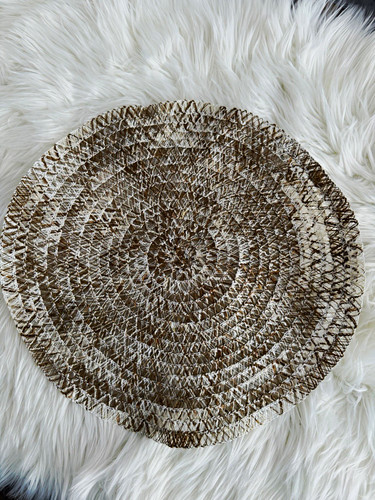 Set round woven - 4,