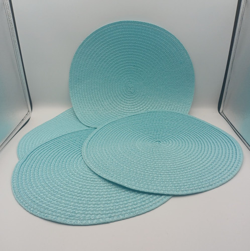 Four woven table place - woven,