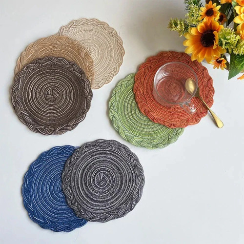 2pcs woven table place - place, mats