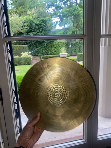 Set hammered gold large - hammered,