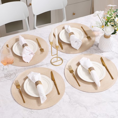 Round woven pcs - round,